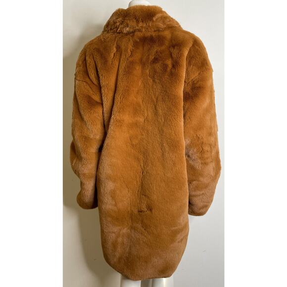 Double D Ranch Montana Chill Iron Rust Faux Fur Jacket 1X NWT Pantina Concho Btn - Picture 4 of 11